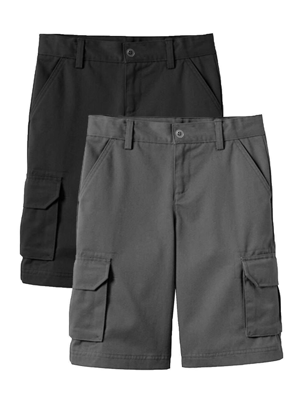 Galaxy by Harvic Boy's Stretch Cotton Cargo Shorts